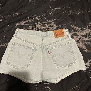 Levi's Women's Light Wash Jean Shorts